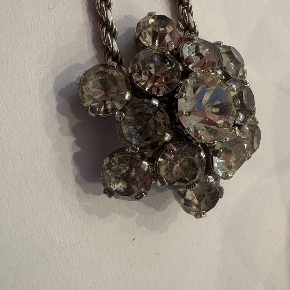 Vintage Austrian crystal broach - Picture 2 of 4